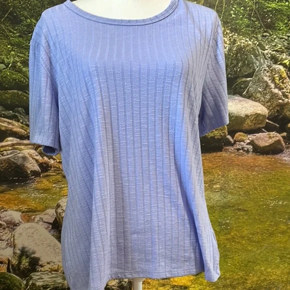 Women's Light Blue Top - Picture 1 of 5